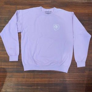 Ariana Grande heart break up with ur gf violet purple crew sweatshirt valentines